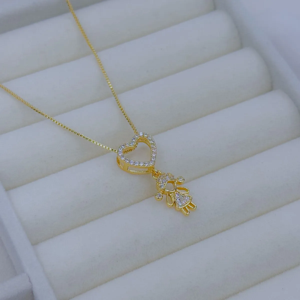 Colar Amor de Mãe brilhante 